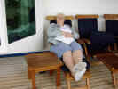 Photo taken aboard the Sea Princess ship